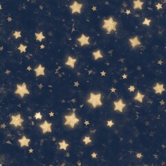 Wall Mural - shinning star pattern background at night