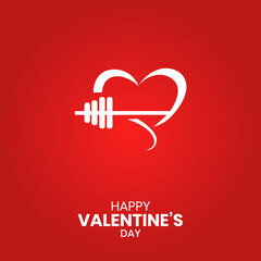 Happy Valentine's Day. Happy Valentine's Day Creative ads for social media. Valentine's Creative Design.