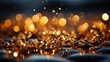 Sparkling Luxury, Gold Glitter, Bokeh Sparkles, and Particles