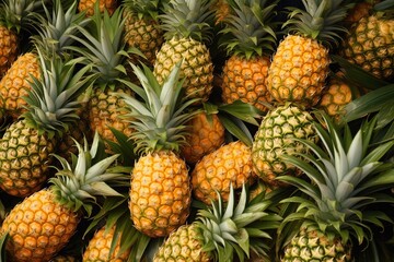 Sticker - a fresh pineapple