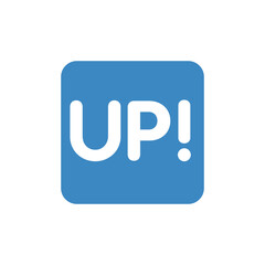 Sticker - 🆙: Up