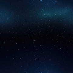 Wall Mural - Night sky cartoon repeat pattern