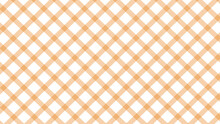Diagonal Orange Checkered In The White Background