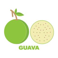 Wall Mural - Guava icon design