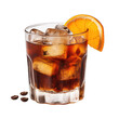 © Peter - Coffee Old Fashioned in Rocks Glass: Barista Specials. Isolated on transparent or white background