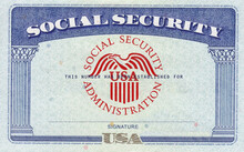 Social Security Number, US, American, The Social Security Number Is De Facto National Identification Number For Taxation And Other Purposes
