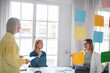 © Ivan - Three successful business women carrying out investment and growth tasks for their company. Concept: business, investment, leadership