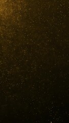 Wall Mural - vertical video - abstract background animation with glittering shiny gold particles. this luxury gol