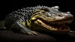 Close-Up of Ferocious Nile Crocodile
