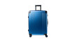 modern travel suitcase isolated on background