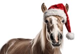 Portrait of a Christmas Horse