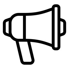 Sticker - megaphone icon