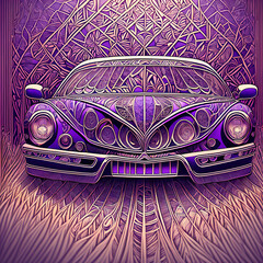 Wall Mural - car background