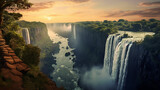 Amazing Victoria Falls Africa