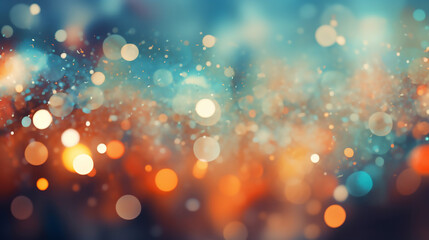 Wall Mural - Fantastic Abstract Bokeh Background Blur
