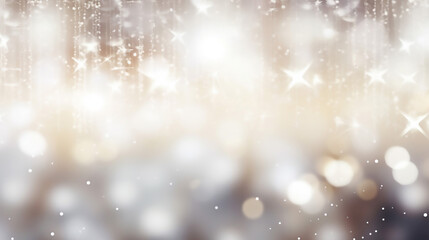 Wall Mural - Abstract Blur White and Silver Color Background