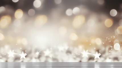 Wall Mural - Amazing Abstract Blur White and Silver Color Background