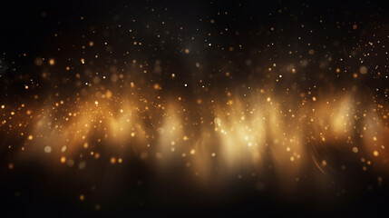 Wall Mural - Elegant Abstract Magical Light Effect with Golden