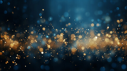 Wall Mural - fantastic background of abstract glitter lights