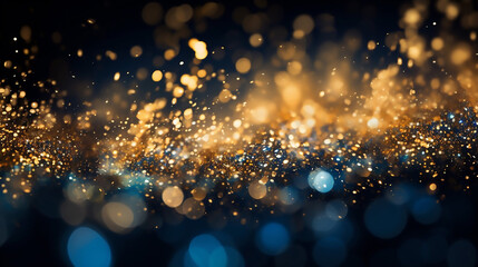 Wall Mural - background of abstract glitter lights
