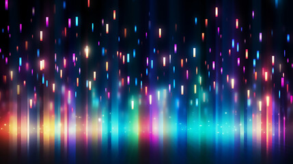 Wall Mural - beautiful colorful lights background