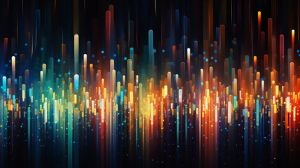 Wall Mural - Fantastic Colorful Lights Background