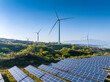 © hrui - Solar panels and wind power generation equipment