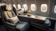 Luxury and comfort merge in business class cabins, offering travelers a premium flying experience