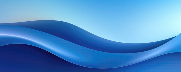 Abstract Gradient Background, Blending Shades Of Blue And Skyinspired Elements