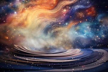 Wall Mural - universe concept background