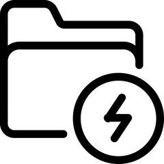 Poster -  energy folder icon