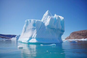 Wall Mural - Iceberg in Greenland.