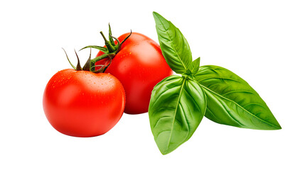 tomatoes and basil