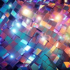 Wall Mural - Colorful Light Reflections