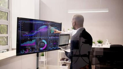 Poster - Corporate Business Presentation In Office