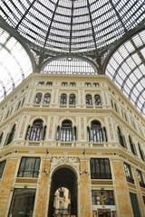 Wall Mural - Umberto I  Gallery in Naples, Campania, Italy