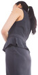 © vectorfusionart - Digital png photo of happy asian businesswoman standing with folded arms on transparent background