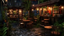 Home Made Pub Bar Garden