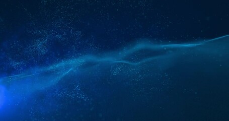 Wall Mural - snow driven by strong winds over rapidly growing snowdrifts. christmas snowstorm. bokeh particles. a