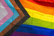 Progress pride flag fullscreen