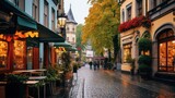 Fototapeta Uliczki - Beautiful views of European streets