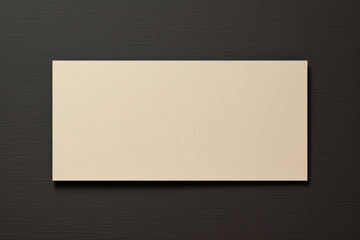 Wall Mural - Simple Clean Business Card Mockup generated