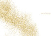© sergio34 - Gold Glitter Texture Isolated On White. Goldish Color Sequins. Golden Explosion Of Confetti. Design Element. Celebratory Background. Vector illustration.