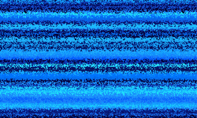 Poster - Pattern of a random small dots. Blue Noise gradient background. Horizontal vector image