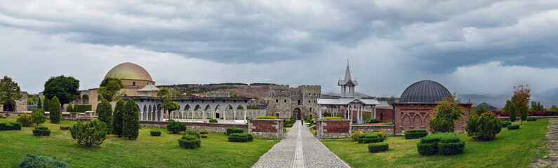 Wall Mural - Panoramic view of the Rabati Castle Citadel is a medieval castle complex in Akhaltsikhe, Georgia.