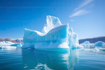 Wall Mural - Iceberg in Greenland.