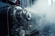 Steam Engine with Steam