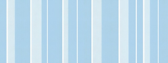 Wall Mural - Seamless playful light pastel blue pin stripe fabric pattern. Cute abstract geometric wonky vertical lines background texture. Boy's birthday, baby shower or nursery wallpaper design