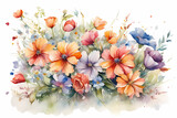Fototapeta Kwiaty - bouquet of flowers