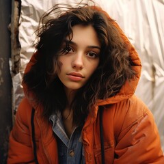 Wall Mural - photo of argentine young woman